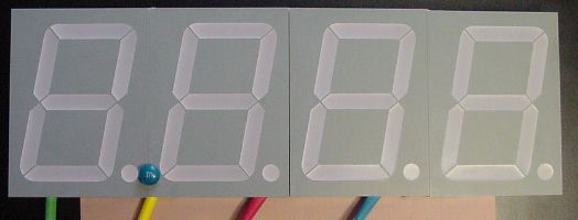 Numeric LED display