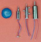 Three tiny motors