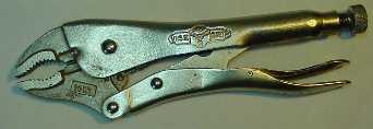 Vise-Grip brand locking pliers
