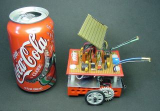 XS Boost compared to an ordinary soft drink can